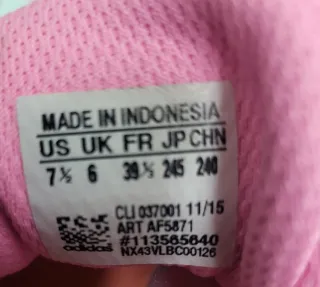 Zapatillas Adidas Naranja y Rosa