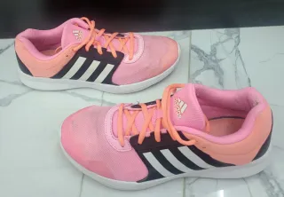 Zapatillas Adidas Naranja y Rosa