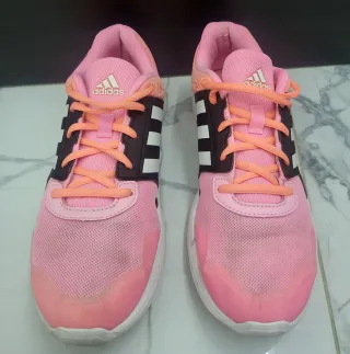 Zapatillas Adidas Naranja y Rosa