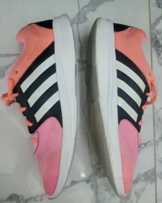 Zapatillas Adidas Naranja y Rosa