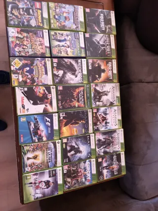 Lote de 25 Juegos Xbox 360