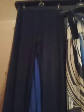 Completo donna nero e blu