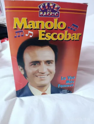 Películas VHS Manolo Escobar (Divisa)