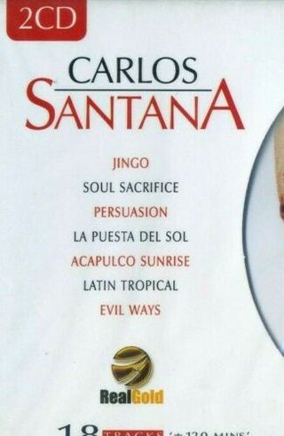 CASE 2 CD MUSICA CHITARRA CARLOS SANTANA BEST HITS