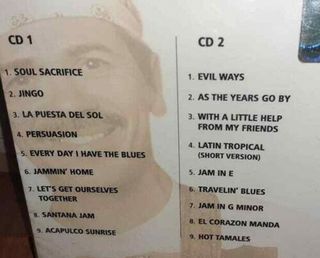 CASE 2 CD MUSICA CHITARRA CARLOS SANTANA BEST HITS