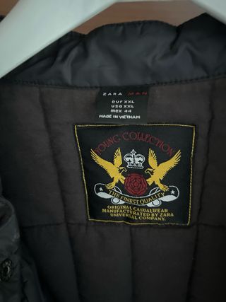 Cazadora Zara Hombre Talla XXL