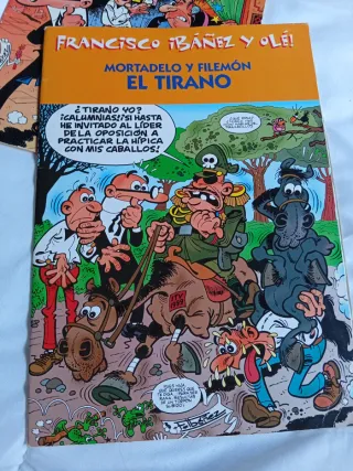 Lote 6 comics Mortadelo y filemon