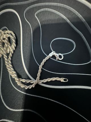 Collar de plata 925 estilo cadena