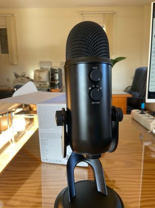 Micrófono Blue Yeti Negro USB