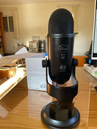 Micrófono Blue Yeti Negro USB