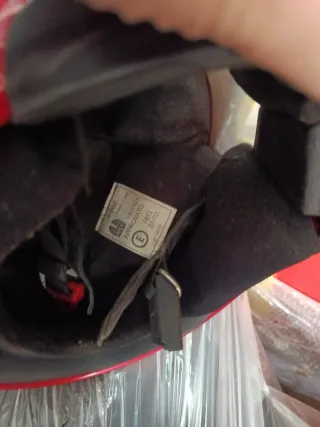 Casco AGV Enduro Piaggio Vintage Rojo