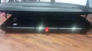 Cofre portaequipajes coche negro