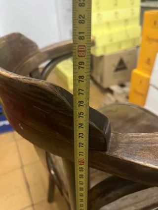 Sillas de madera estilo Thonet