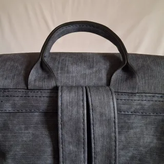 Zainetto grigio melange nuovo