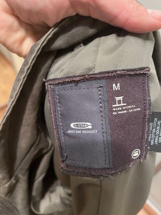 Chaqueta G-Star Mujer Verde Oliva Talla M