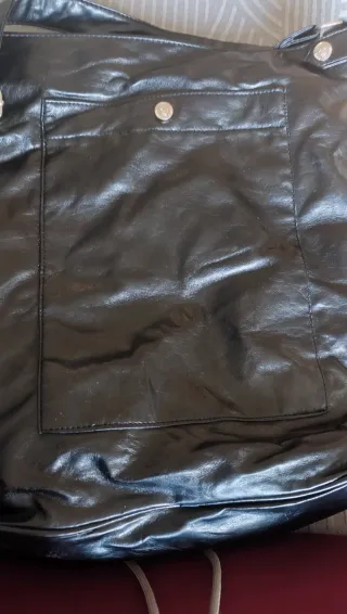 Bolso Living Dead Soul Negro y Rojo