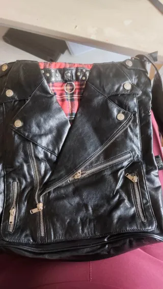 Bolso Living Dead Soul Negro y Rojo