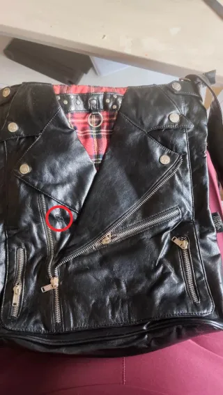 Bolso Living Dead Soul Negro y Rojo