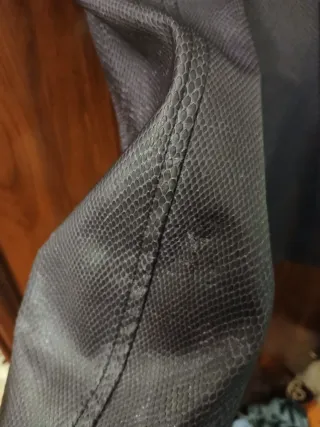 Cazadora Piel Cocodrilo Morada