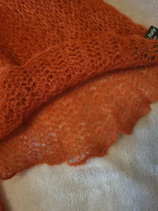 Sciarpa lana mohair vintage