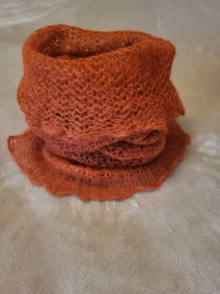 Sciarpa lana mohair vintage