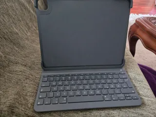 Teclado Logitech iPad Pro 12.9 Negro/Gris