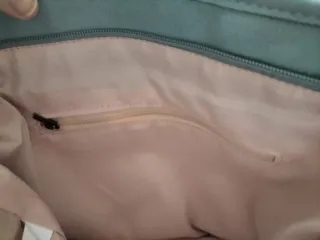 Bolso grande azul mujer