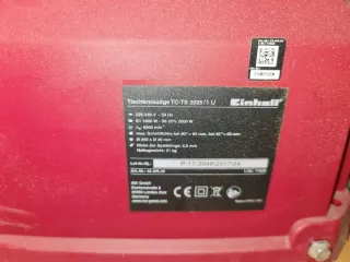 Sierra de mesa Einhell TC-TS 2025/1 U