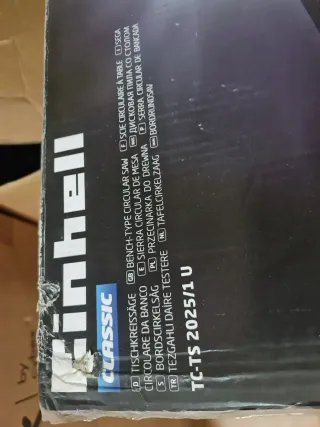 Sierra de mesa Einhell TC-TS 2025/1 U