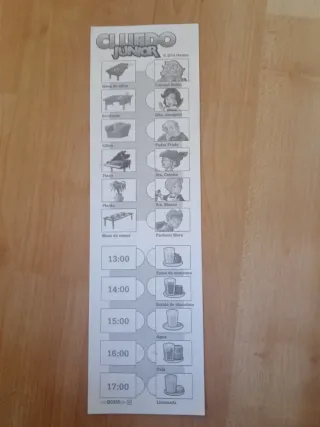 Juego de mesa Cluedo Junior