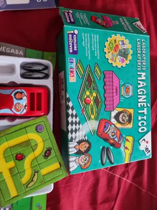 Juego de Laboratorio Magnético