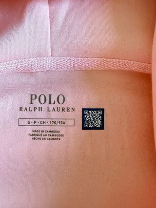 Sudadera Polo Ralph Lauren rosa