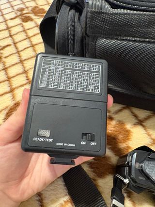 Cámara Analógica Samyang DF-400X, flash,accesorios