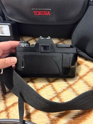 Cámara Analógica Samyang DF-400X, flash,accesorios