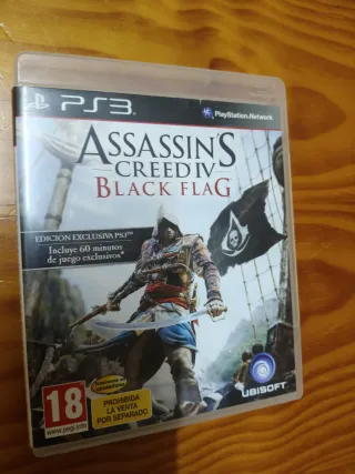 Assassin's Creed IV Black Flag y III PS3
