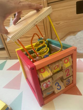 Juguetes de madera para bebé