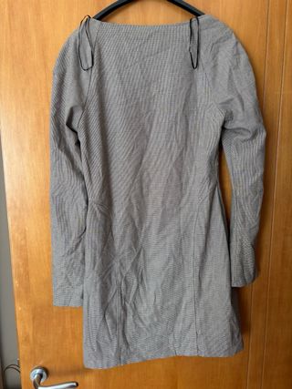 Vestito Zara aderente scollo quadrato