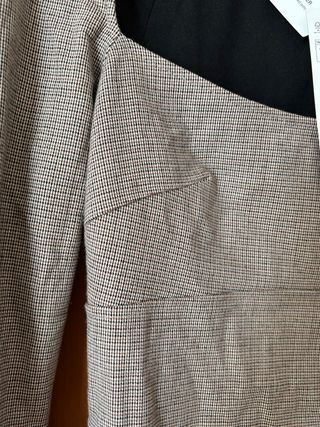 Vestito Zara aderente scollo quadrato