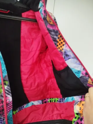 Giacca da sci colorata bambina