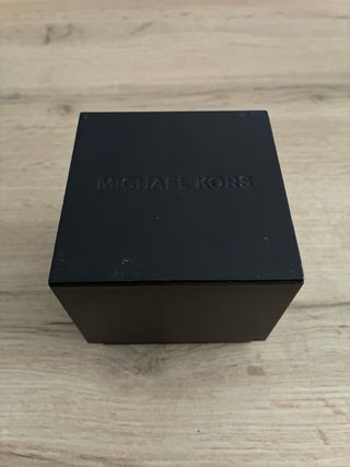 Michael Kors MK8208 negro y oro rosa