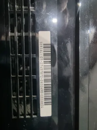 Consola PlayStation 3 Fat Negra