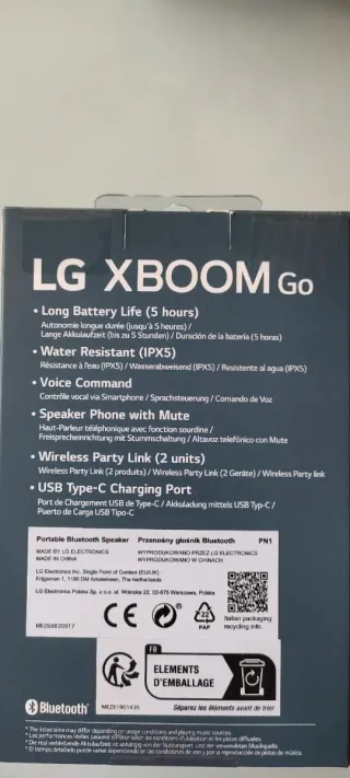 Altavoz Portátil LG XBOOM PN1