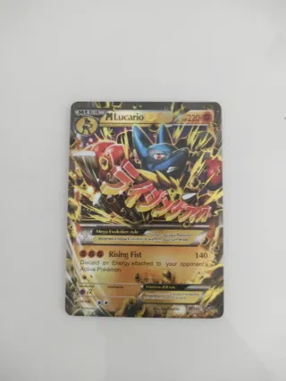 Carta Pokémon Lucario-EX 2016