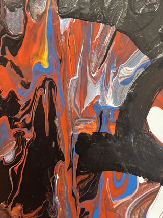 Cuadro abstracto moderno