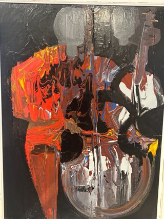 Cuadro abstracto moderno