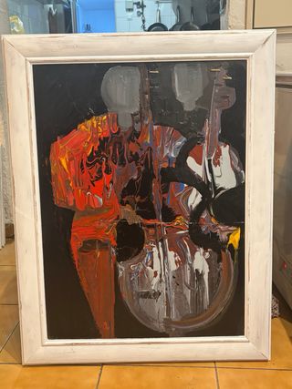 Cuadro abstracto moderno