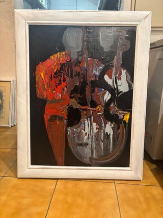 Cuadro abstracto moderno