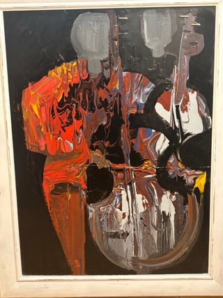 Cuadro abstracto moderno