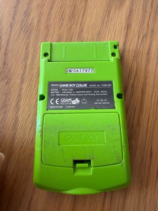 Nintendo Game Boy Color Verde