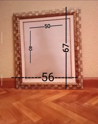 MARCO NUEVO CON CRISTAL